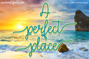 A Perfect Place Font for Small Business Branding