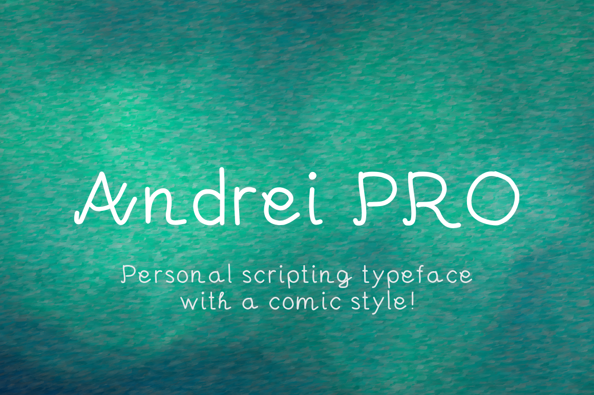 Andrei Font: A Playful Typeface for Bold Branding