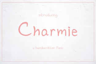 Charmie Font: A Handwritten Typeface for Makers