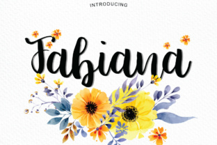 Fabiana: A Playful Script Font for Editorial Design