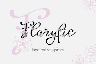 Floryfic: A Floral Typeface for Polished Branding