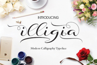 Illigia: A Handwritten Font for Modern Web Design