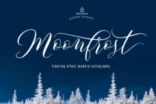 Moonfrost: A Handwritten Font for Editorial Design