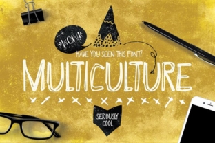 Multiculture Font: A Crafter’s Guide