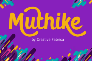 Muthike Font: Bold Hand-Painted Type for Campaigns