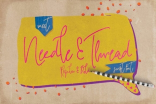 Needle Thread Font: Elevate Your Brand Identity
