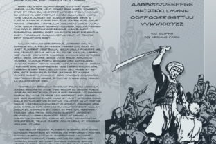 Nikad Robom: The Comic-Inspired Typeface for Crafters