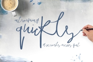 Quickly Font: A Handcrafted Typeface for Makers