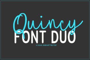 Quincy: The Handwritten Font That Elevates Brand Identity