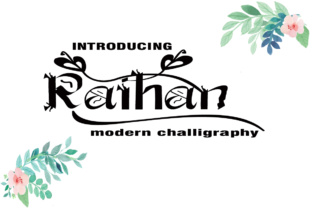 Raihan Font: A Modern Script for Campaign Design