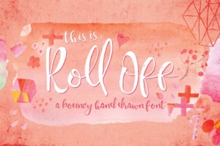 Roll Off: A Handcrafted Typeface for Modern Branding