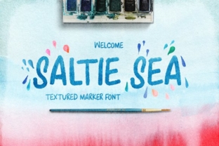 Saltie Sea: A Handcrafted Font for Branding
