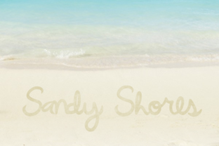 Sandy Shores: A Handwritten Font for Makers