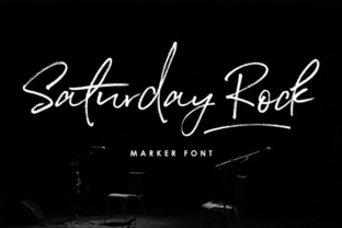 Saturday Rock: A Handcrafted Font for Web Design