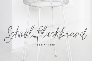 School Blackboard Font for Clear Campaigns