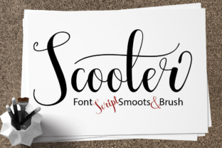 Scooter Typeface: A Hand-Drawn Font for Modern Brands