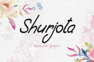Shurjota: A Modern Handwritten Font for Web Design