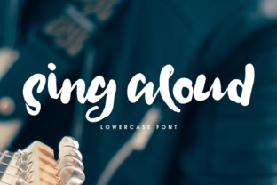 Sing Aloud: A Handcrafted Font for Modern Web Design