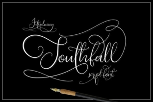 Southfall: A Handcrafted Script Font for Editorial Design