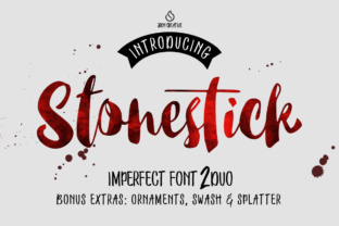 Stonestick: A Hand-Painted Font for Modern Web Design