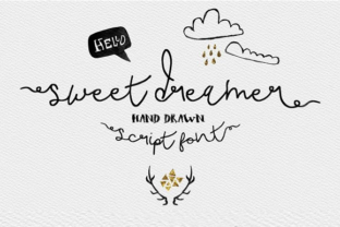 Sweet Dreamer: A Handcrafted Font for Editorial Design