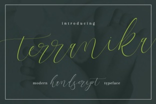 Terranika: The Handwritten Font for Clear Campaigns