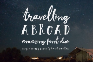 Travelling Abroad Font for Bold Campaigns