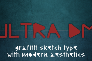 Ultra DM: A Graffiti Typeface for Vintage Editorial Design
