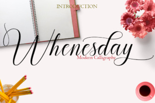 Whenesday: A Script Font for Digital Elegance