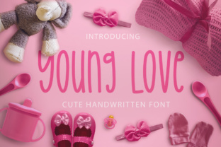 Young Love: A Modern Handwritten Font for Crafters